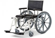 ویلچر حمامی چرخ بزرگ میرا مدل 1.073 Mobile shower chair