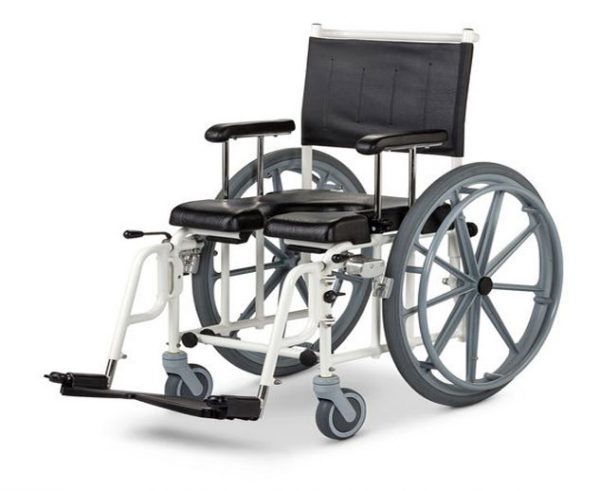 ویلچر حمامی چرخ بزرگ میرا مدل 1.073 Mobile shower chair